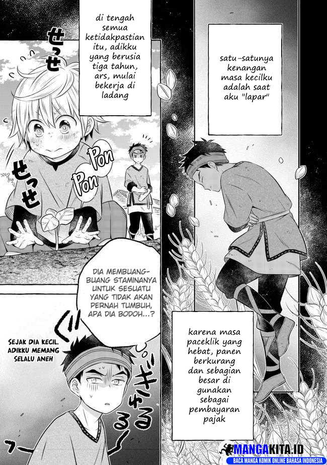 Isekai no Binbou Nouka ni Tensei Shitanode, Renga o Tsukutte Shiro o Tateru Koto ni Shimashita Chapter 12.1 page 1