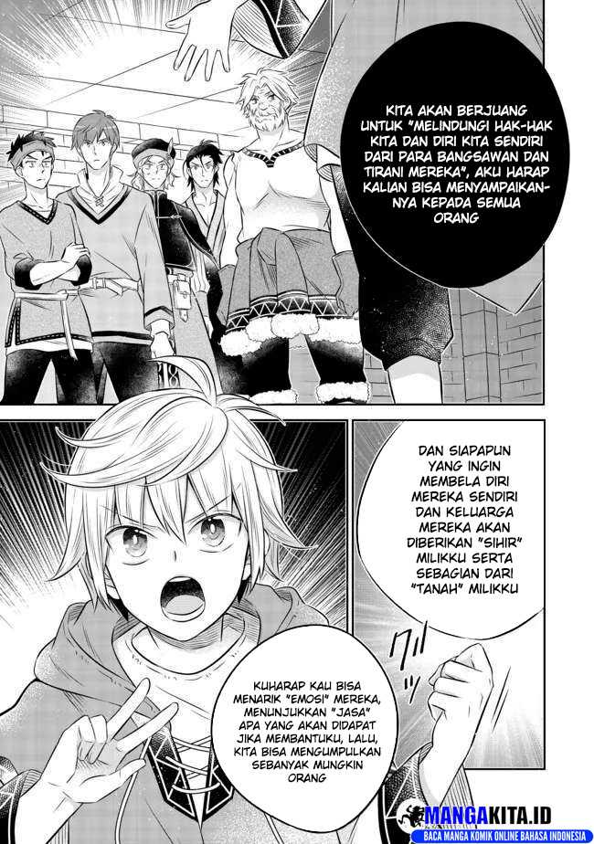 Isekai no Binbou Nouka ni Tensei Shitanode, Renga o Tsukutte Shiro o Tateru Koto ni Shimashita Chapter 12.1 page 11
