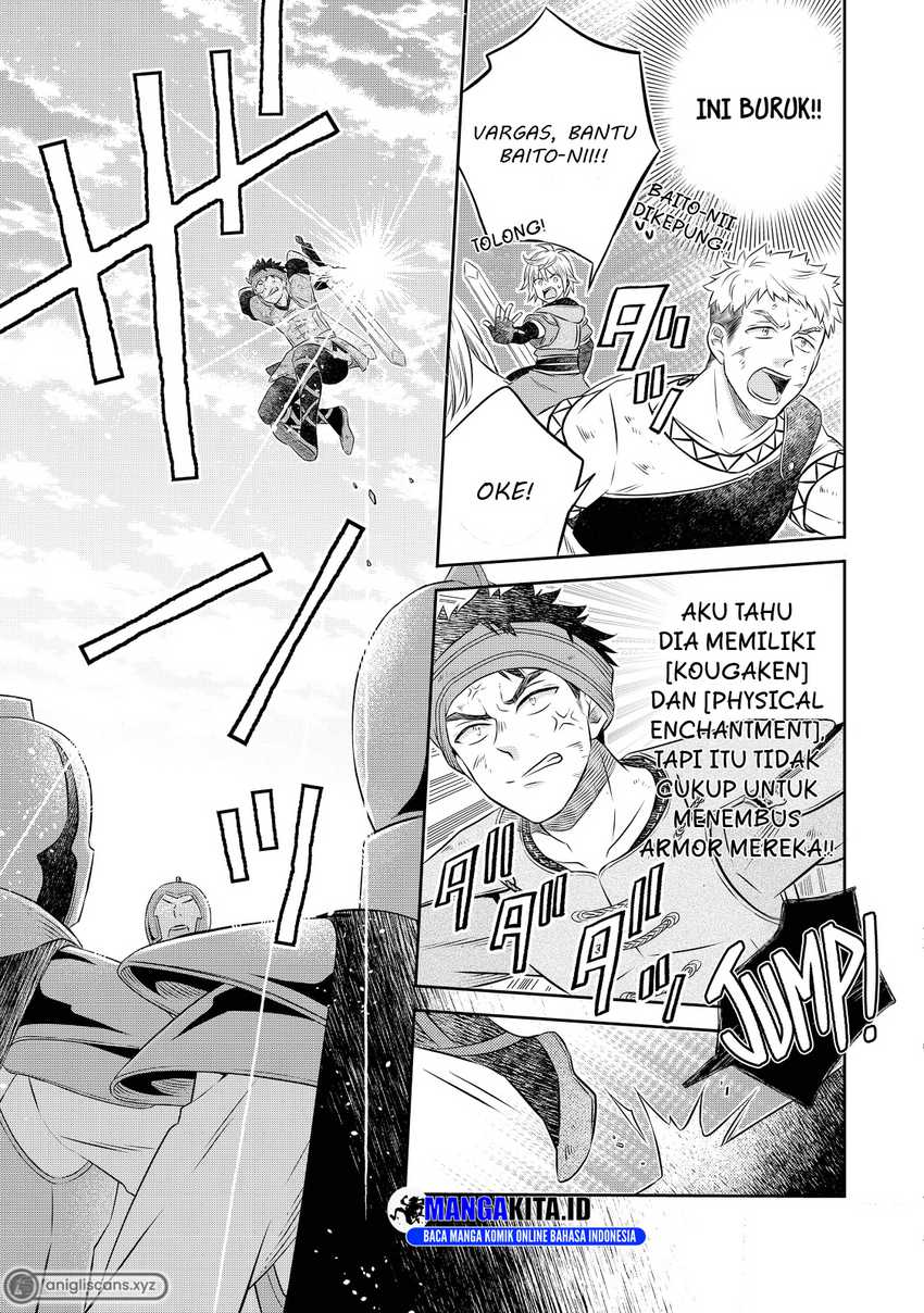 Isekai no Binbou Nouka ni Tensei Shitanode, Renga o Tsukutte Shiro o Tateru Koto ni Shimashita Chapter 14.2 page 2