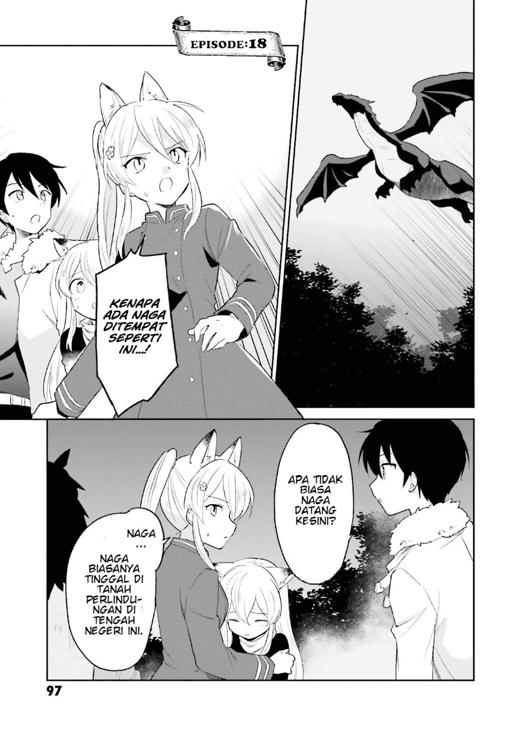 Isekai wa Smartphone to Tomo ni. Chapter 18 page 0