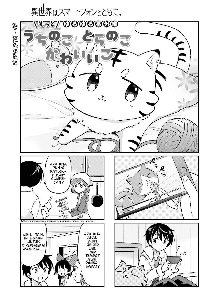 Isekai wa Smartphone to Tomo ni. Chapter 30.5 page 0