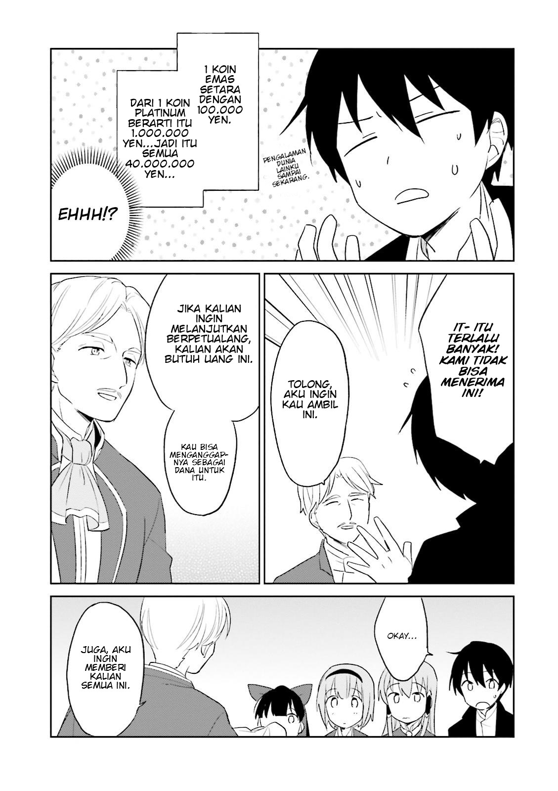 Isekai wa Smartphone to Tomo ni. Chapter 4 page 14