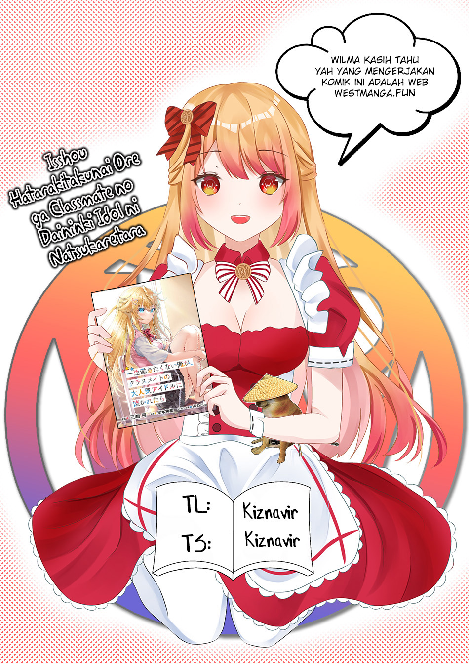 Isshou Hatarakitakunai Ore ga Classmate no Daininki Idol ni Natsukaretara Chapter 10 page 2