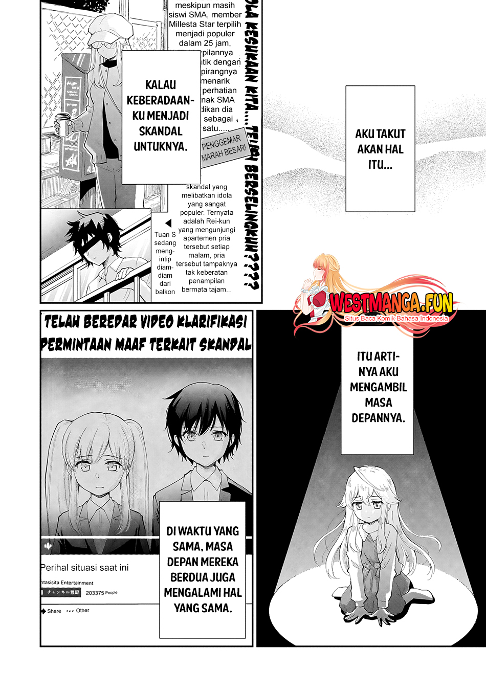 Isshou Hatarakitakunai Ore ga Classmate no Daininki Idol ni Natsukaretara Chapter 10 page 7