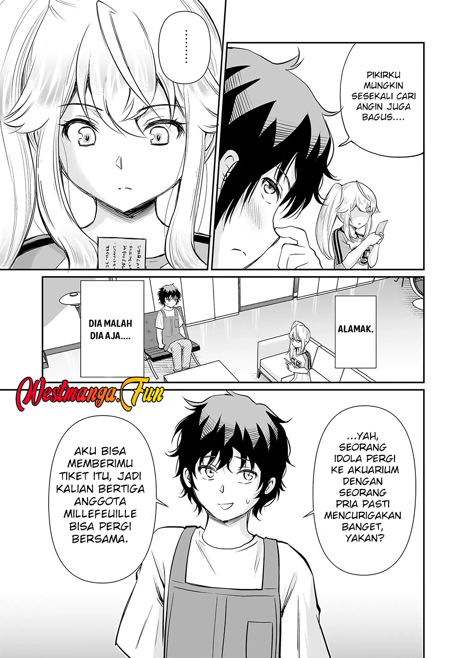 Isshou Hatarakitakunai Ore ga Classmate no Daininki Idol ni Natsukaretara Chapter 17 page 25