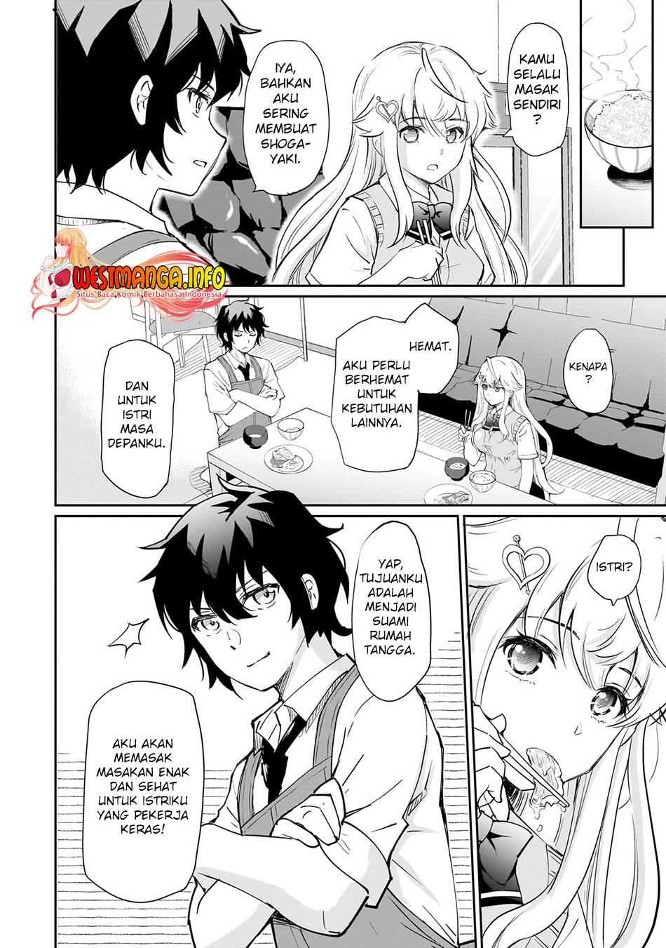 Isshou Hatarakitakunai Ore ga Classmate no Daininki Idol ni Natsukaretara Chapter 2 page 17