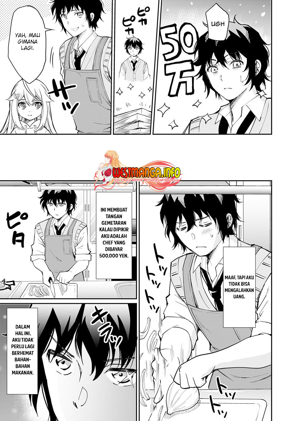 Isshou Hatarakitakunai Ore ga Classmate no Daininki Idol ni Natsukaretara Chapter 4.1 page 4
