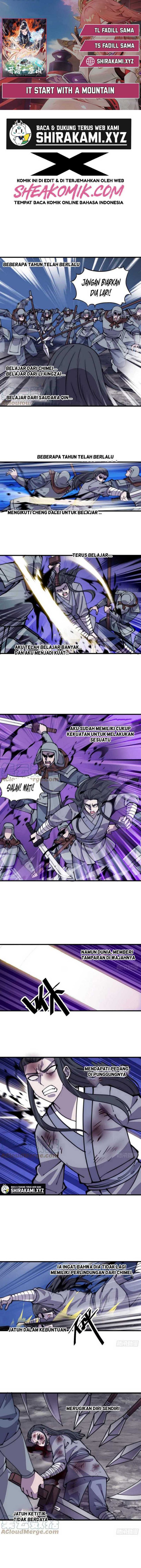 It Starts With A Mountain Chapter 421 page 0