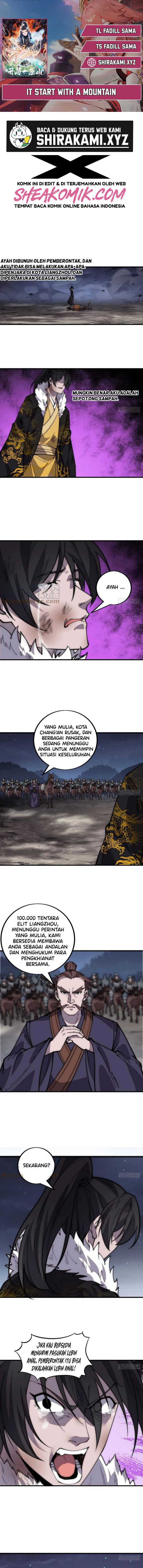 It Starts With A Mountain Chapter 427 page 0