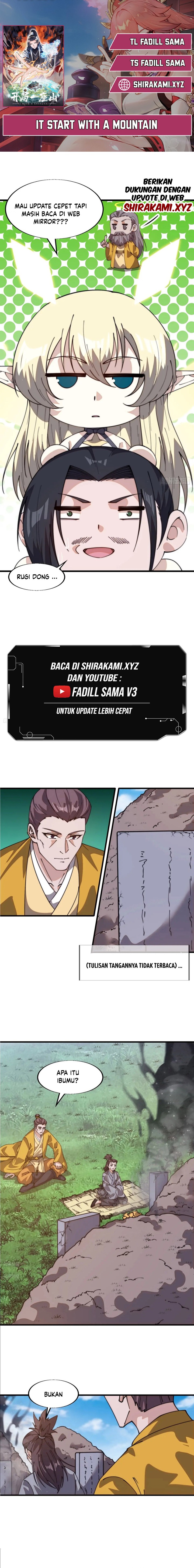 It Starts With A Mountain Chapter 844 page 0