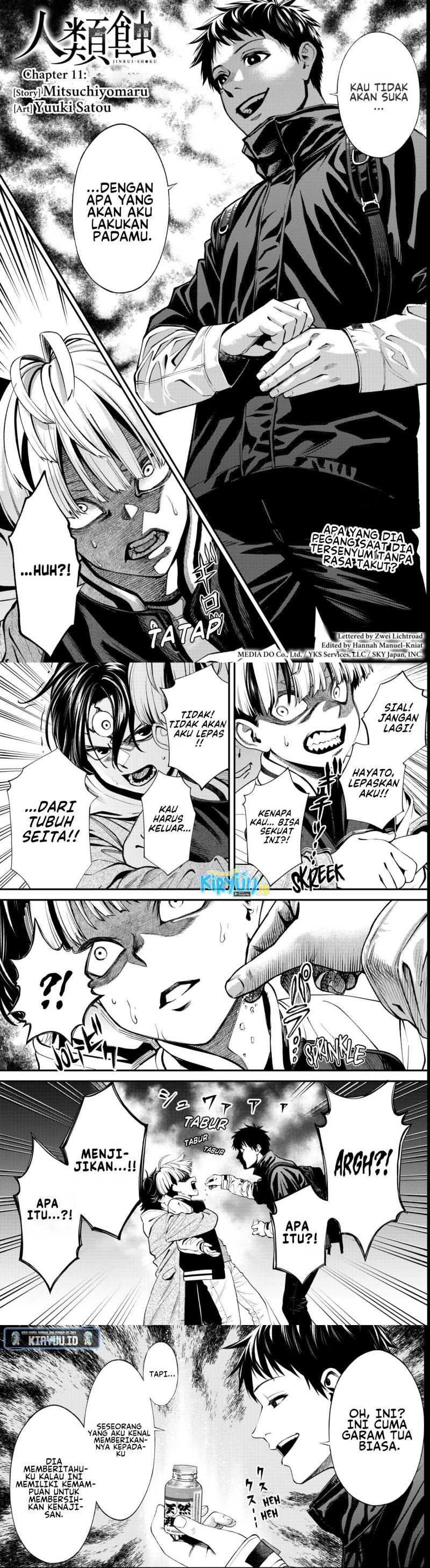 Jinrui-Shoku: Blight of Man Chapter 11 page 1