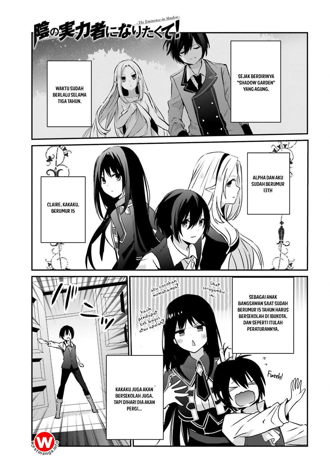 Kage no Jitsuryokusha ni Naritakute Chapter 2 page 0