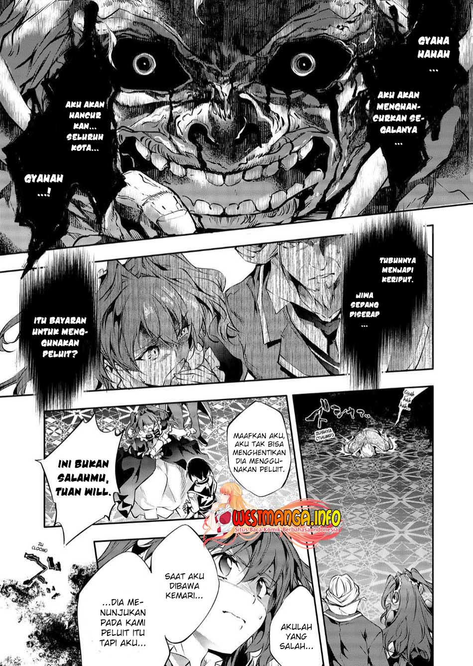 Kamigami ni Sodaterare Shimo no, Saikyou to Naru Chapter 23.1 page 9