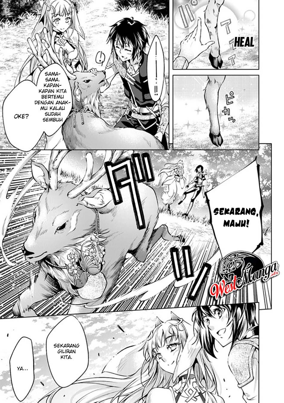 Kamigami ni Sodaterare Shimo no, Saikyou to Naru Chapter 7 page 22