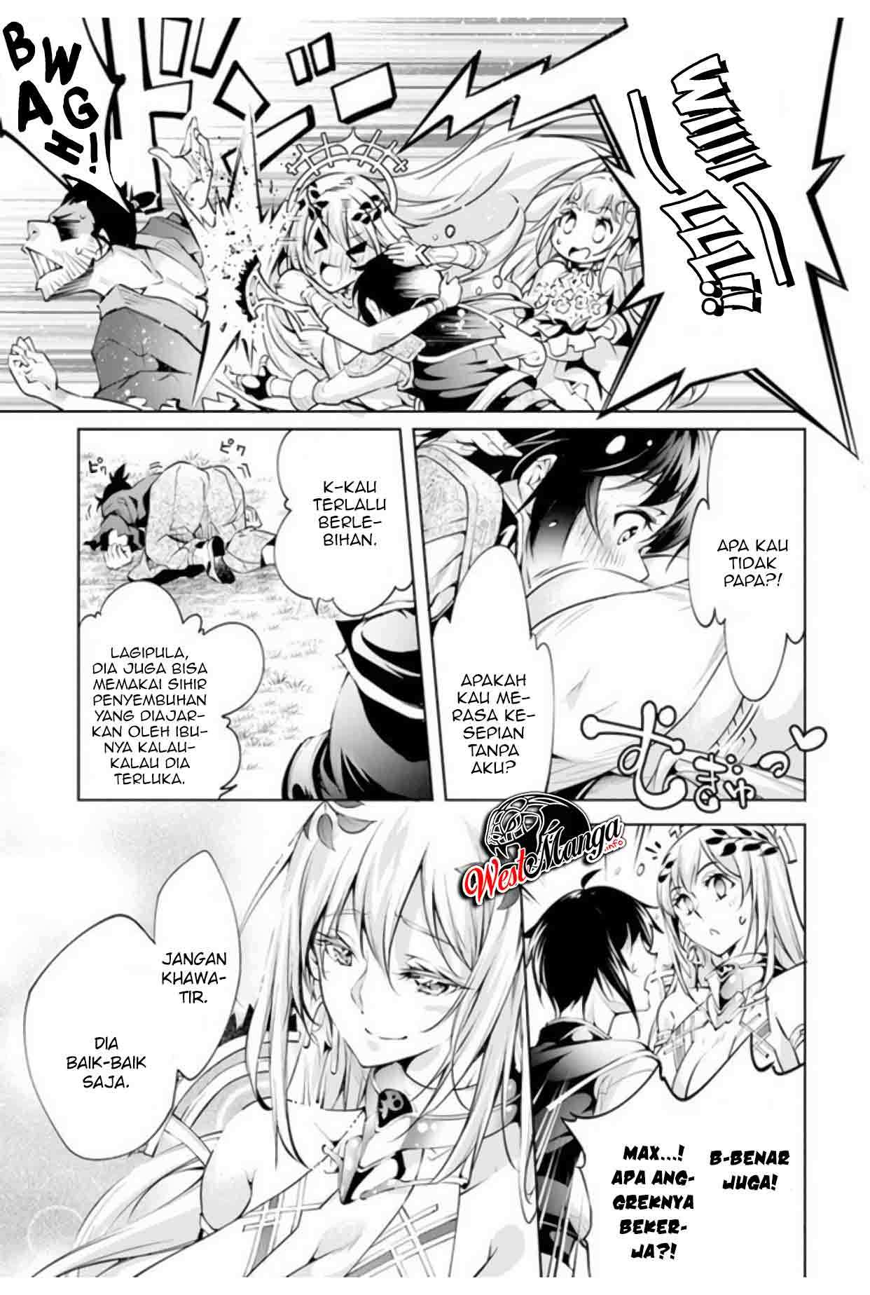 Kamigami ni Sodaterare Shimo no, Saikyou to Naru Chapter 8 page 7