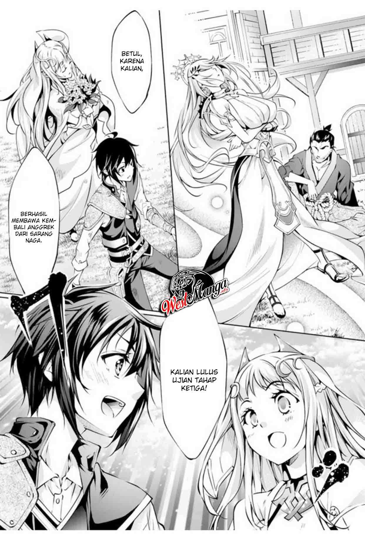 Kamigami ni Sodaterare Shimo no, Saikyou to Naru Chapter 8 page 9