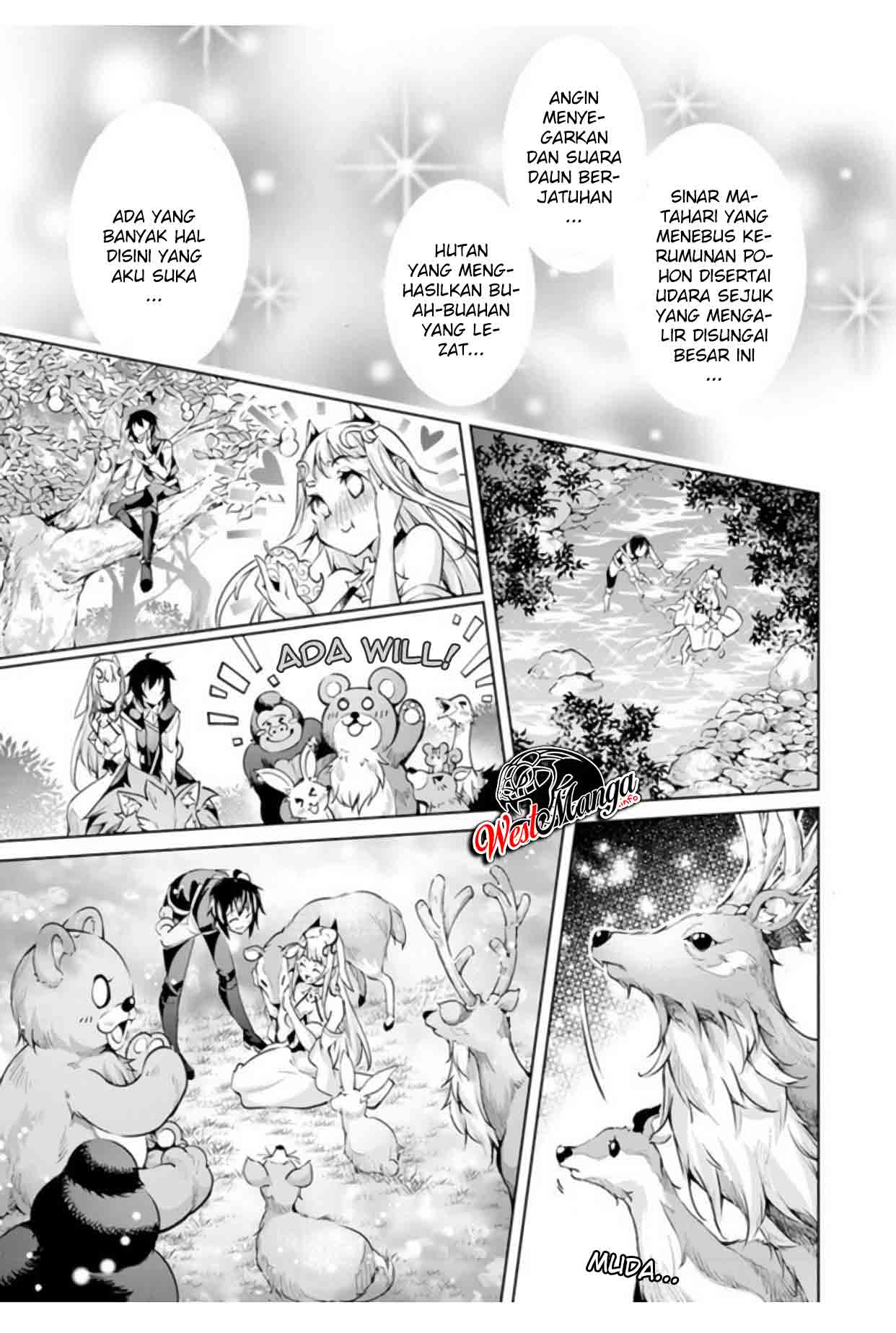 Kamigami ni Sodaterare Shimo no, Saikyou to Naru Chapter 8 page 22