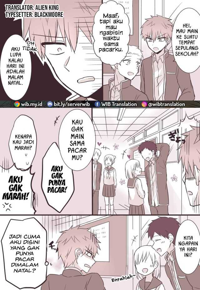 Kao ni denai Kashiwada-san to Kao ni deru Ota-kun Chapter 3.5 page 1