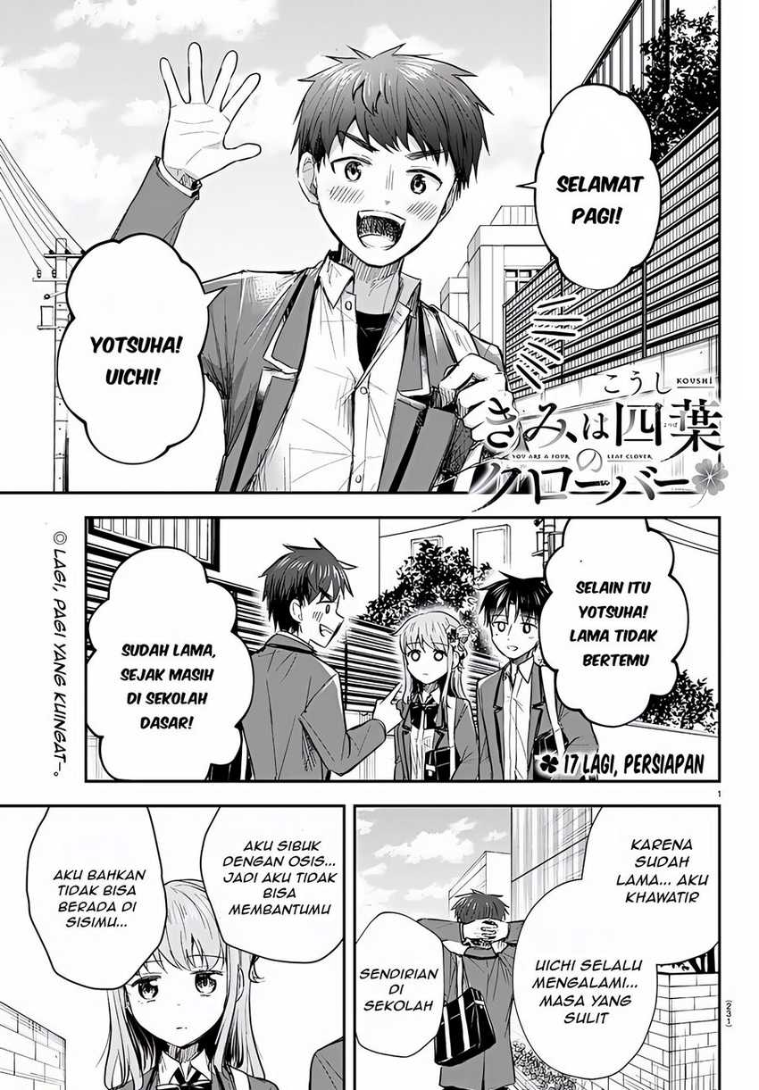 Kimi wa Yotsuba no Clover Chapter 17 page 1