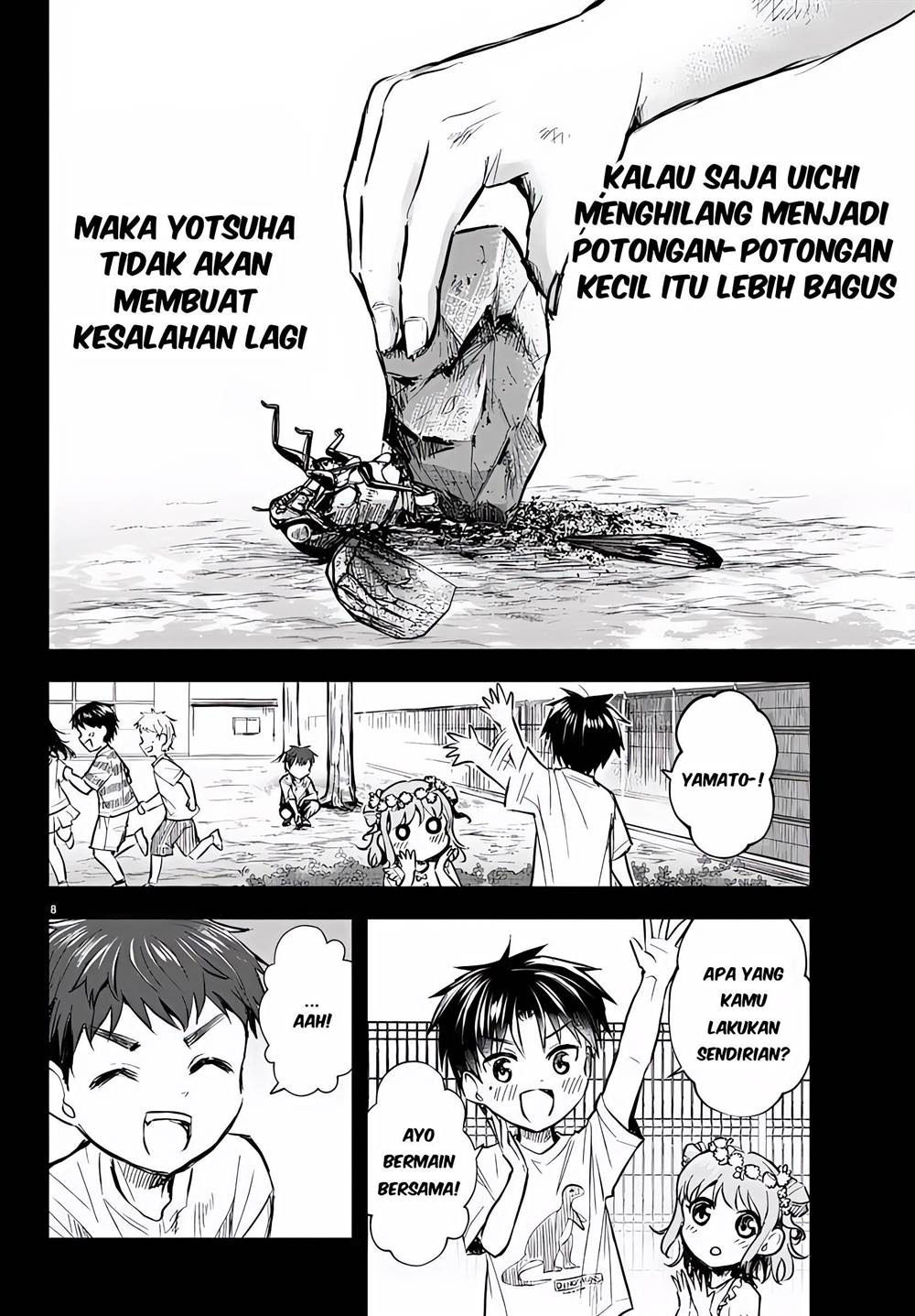 Kimi wa Yotsuba no Clover Chapter 8 page 8