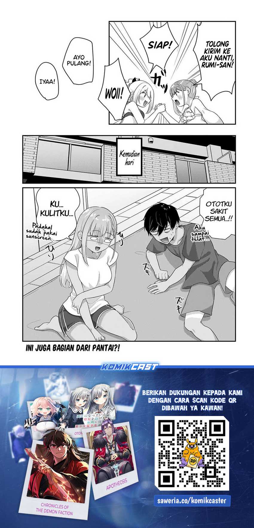 Kutabire Salarymen no Ore, 7nenburi ni Saikai shita Bishoujo JK to Dosei wo Hajimaru Chapter 7.5 page 20