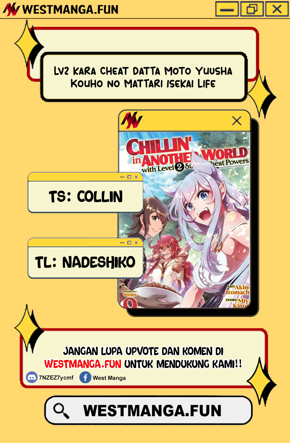 Lv2 kara Cheat datta Moto Yuusha Kouho no Mattari Isekai Life Chapter 57 page 3