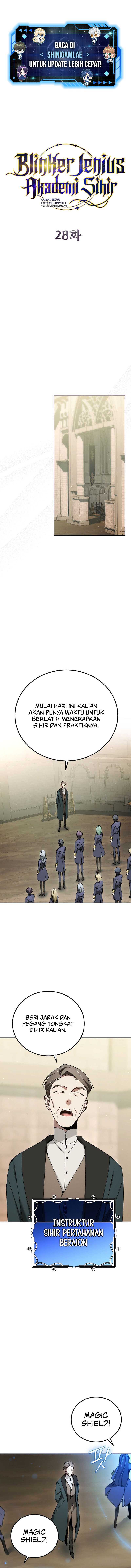 Magic Academy’s Genius Blinker Chapter 28 page 1