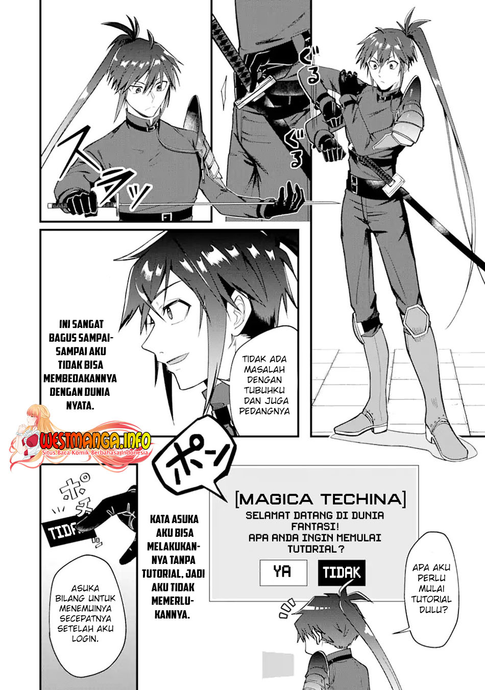 Magica Technica ~Sword Demon Rakshasa’s VRMMO Battle Record~ Chapter 1.2 page 13