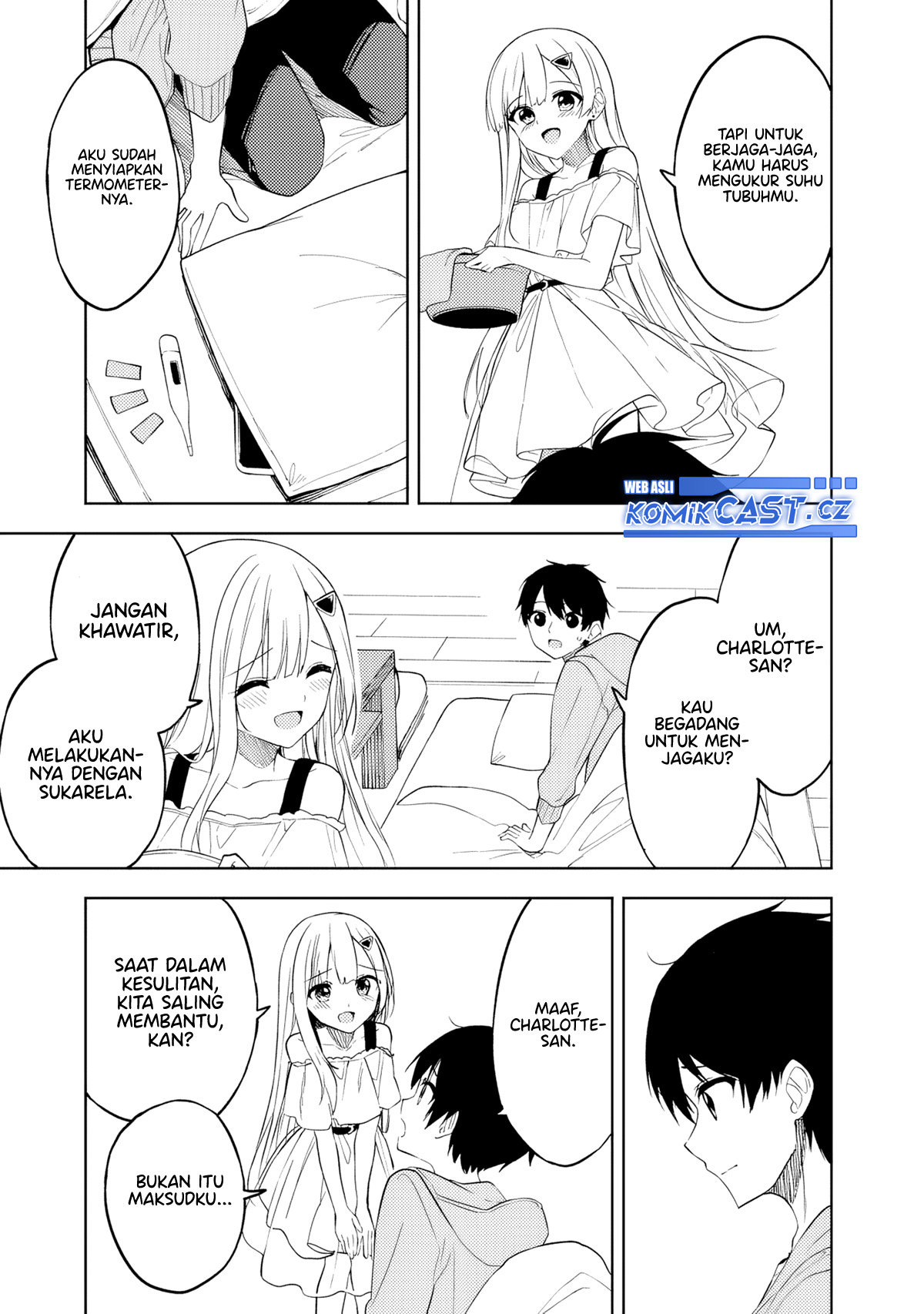 Maigo ni Natteita Youjo o Tasuketara, Otonari ni Sumu Bishoujo Ryuugakusei ga Ie ni Asobi ni Kuru You ni Natta Ken ni Tsuite Chapter 11 page 3