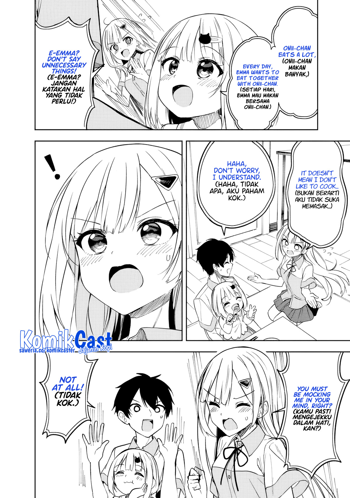 Maigo ni Natteita Youjo o Tasuketara, Otonari ni Sumu Bishoujo Ryuugakusei ga Ie ni Asobi ni Kuru You ni Natta Ken ni Tsuite Chapter 11 page 10