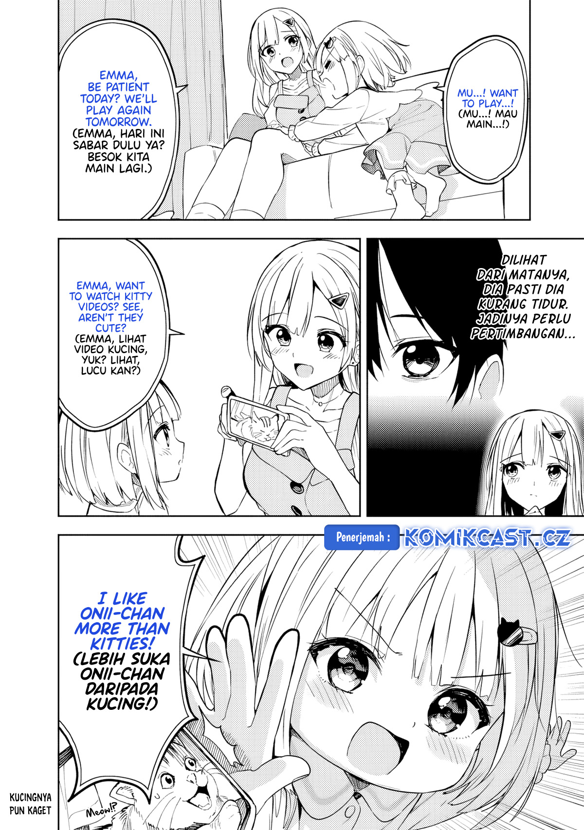 Maigo ni Natteita Youjo o Tasuketara, Otonari ni Sumu Bishoujo Ryuugakusei ga Ie ni Asobi ni Kuru You ni Natta Ken ni Tsuite Chapter 11 page 16