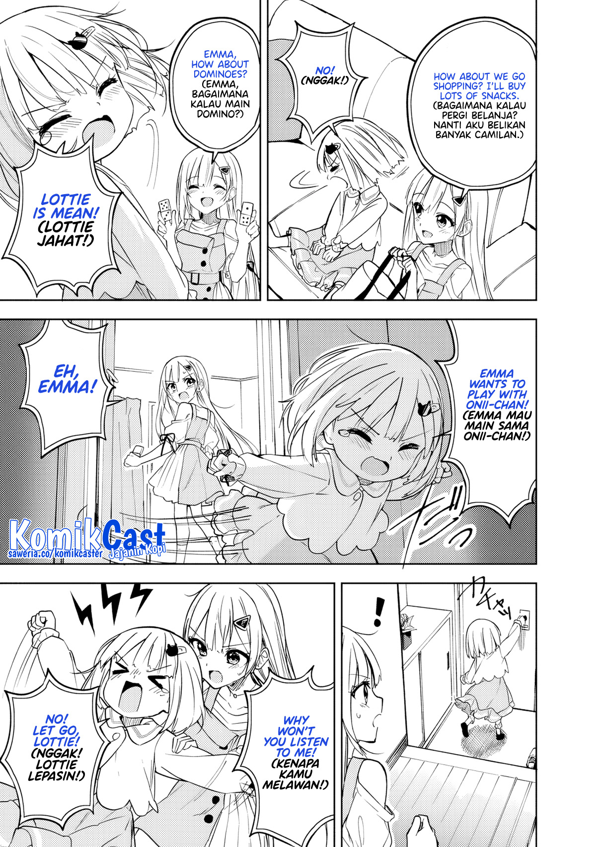Maigo ni Natteita Youjo o Tasuketara, Otonari ni Sumu Bishoujo Ryuugakusei ga Ie ni Asobi ni Kuru You ni Natta Ken ni Tsuite Chapter 11 page 17