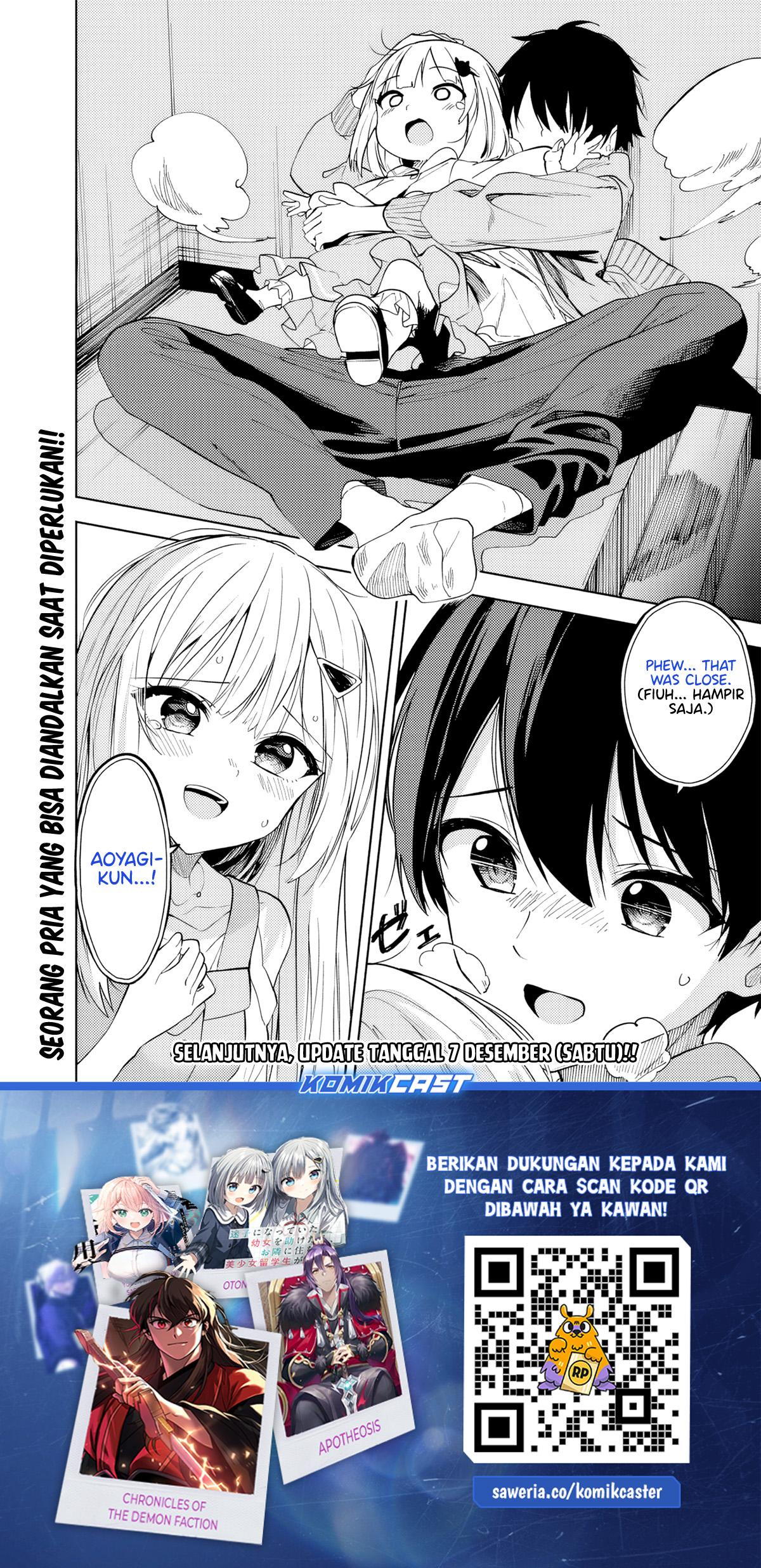 Maigo ni Natteita Youjo o Tasuketara, Otonari ni Sumu Bishoujo Ryuugakusei ga Ie ni Asobi ni Kuru You ni Natta Ken ni Tsuite Chapter 11 page 22