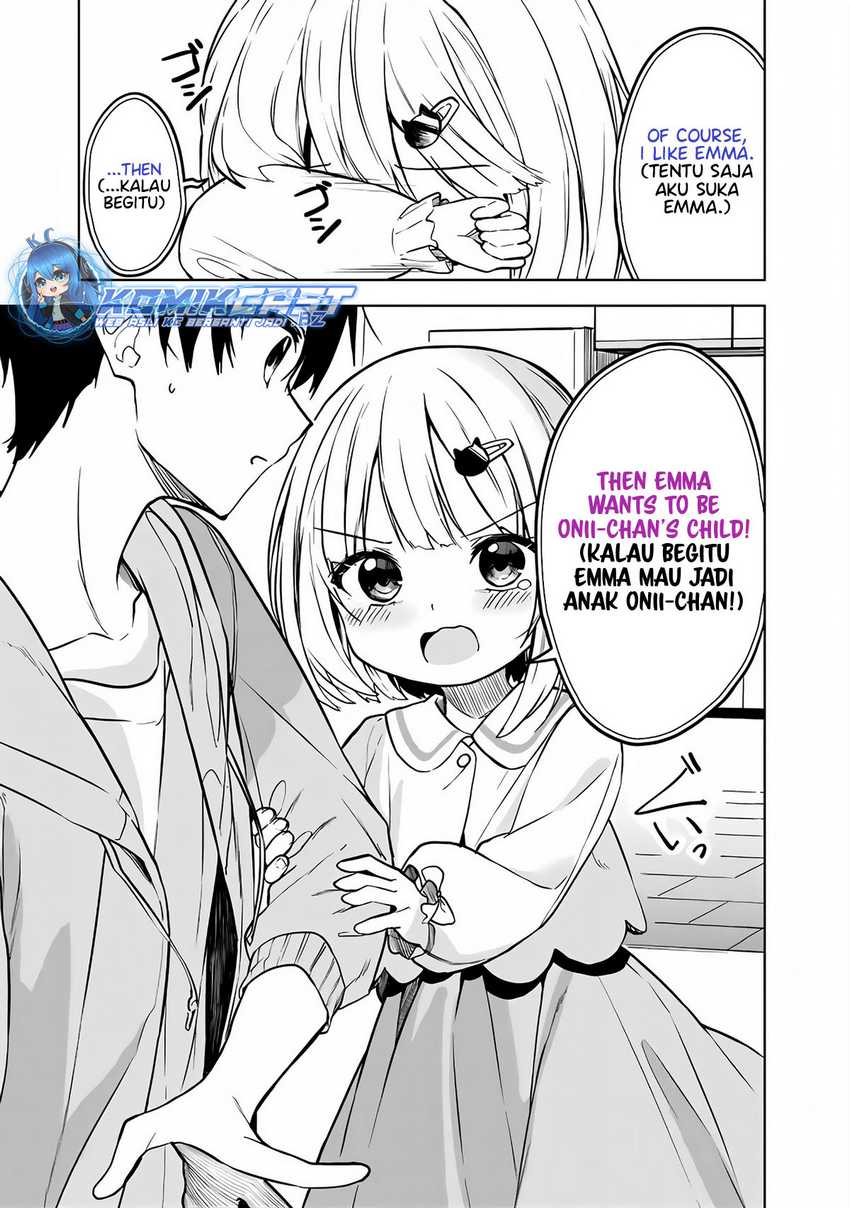 Maigo ni Natteita Youjo o Tasuketara, Otonari ni Sumu Bishoujo Ryuugakusei ga Ie ni Asobi ni Kuru You ni Natta Ken ni Tsuite Chapter 12 page 9