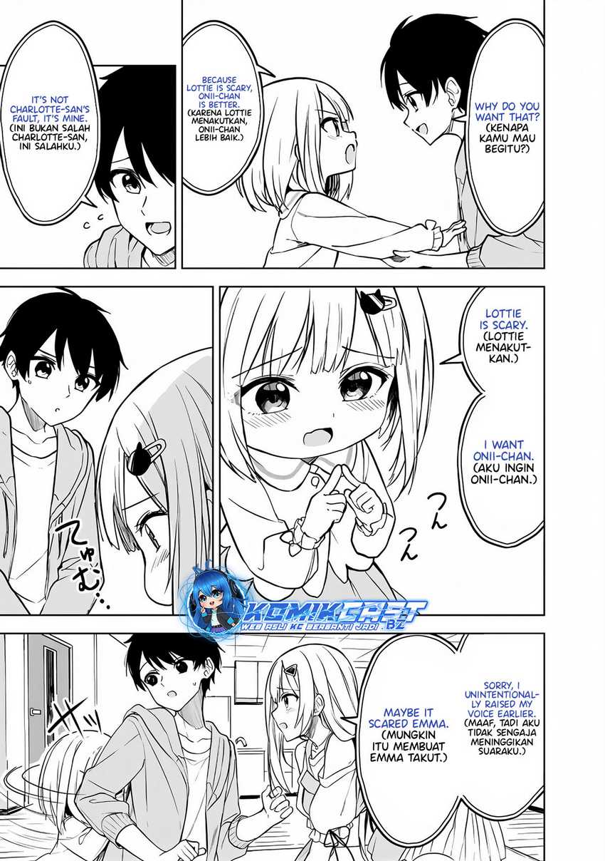 Maigo ni Natteita Youjo o Tasuketara, Otonari ni Sumu Bishoujo Ryuugakusei ga Ie ni Asobi ni Kuru You ni Natta Ken ni Tsuite Chapter 12 page 11