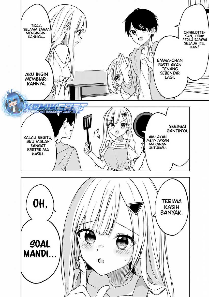 Maigo ni Natteita Youjo o Tasuketara, Otonari ni Sumu Bishoujo Ryuugakusei ga Ie ni Asobi ni Kuru You ni Natta Ken ni Tsuite Chapter 12 page 14
