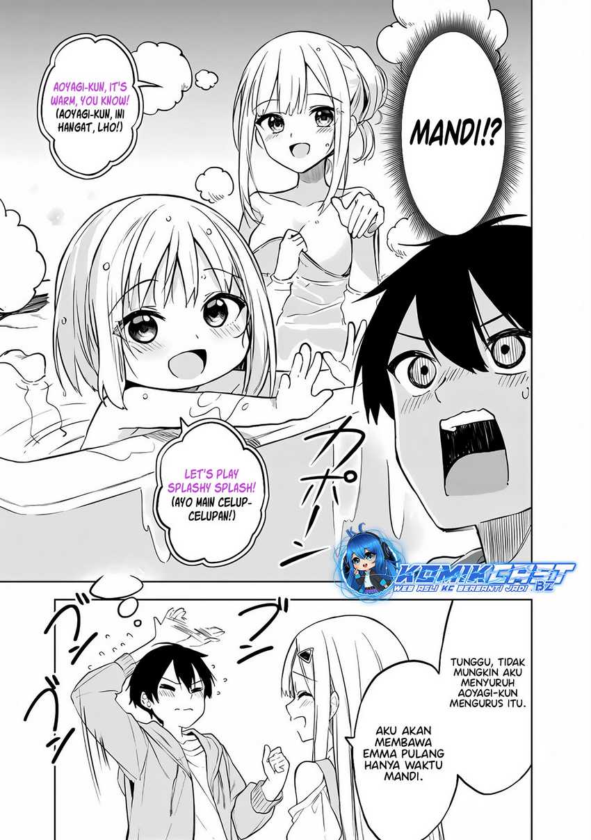 Maigo ni Natteita Youjo o Tasuketara, Otonari ni Sumu Bishoujo Ryuugakusei ga Ie ni Asobi ni Kuru You ni Natta Ken ni Tsuite Chapter 12 page 15