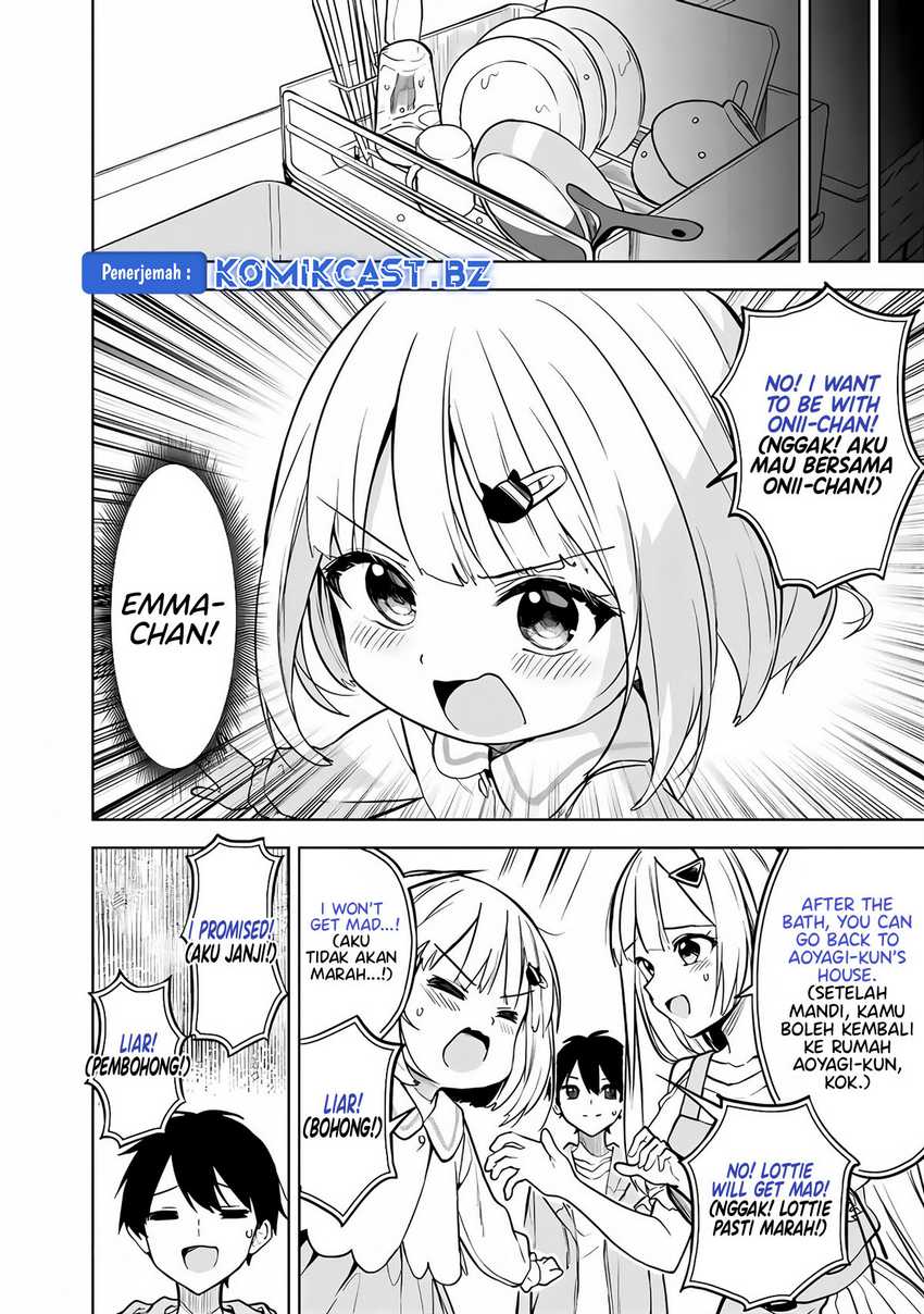 Maigo ni Natteita Youjo o Tasuketara, Otonari ni Sumu Bishoujo Ryuugakusei ga Ie ni Asobi ni Kuru You ni Natta Ken ni Tsuite Chapter 12 page 16