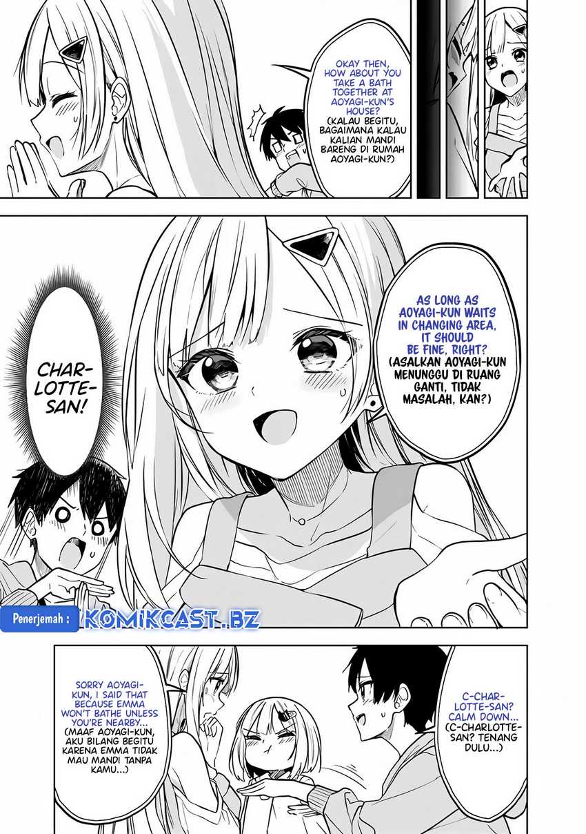 Maigo ni Natteita Youjo o Tasuketara, Otonari ni Sumu Bishoujo Ryuugakusei ga Ie ni Asobi ni Kuru You ni Natta Ken ni Tsuite Chapter 12 page 17
