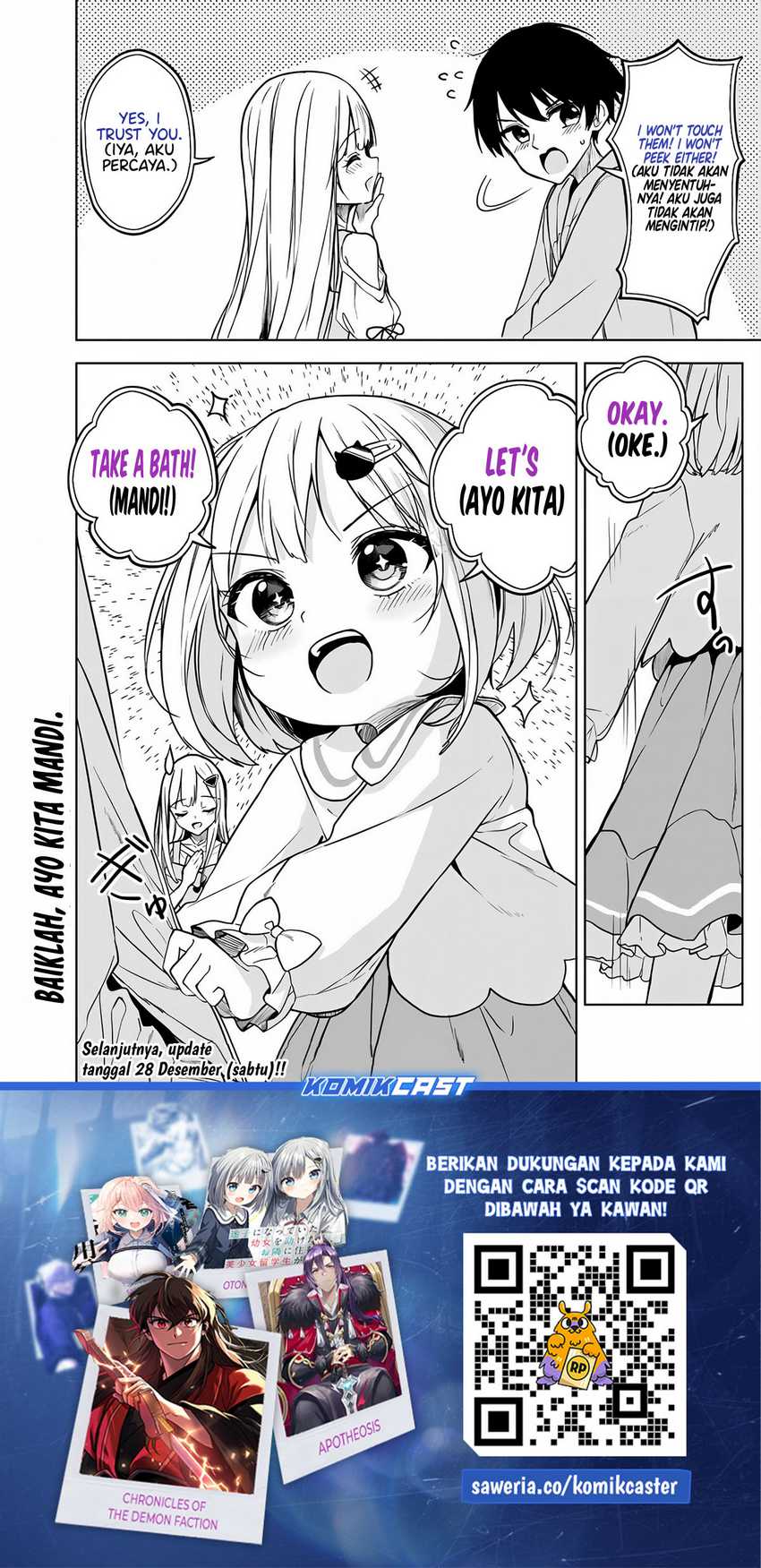 Maigo ni Natteita Youjo o Tasuketara, Otonari ni Sumu Bishoujo Ryuugakusei ga Ie ni Asobi ni Kuru You ni Natta Ken ni Tsuite Chapter 12 page 20