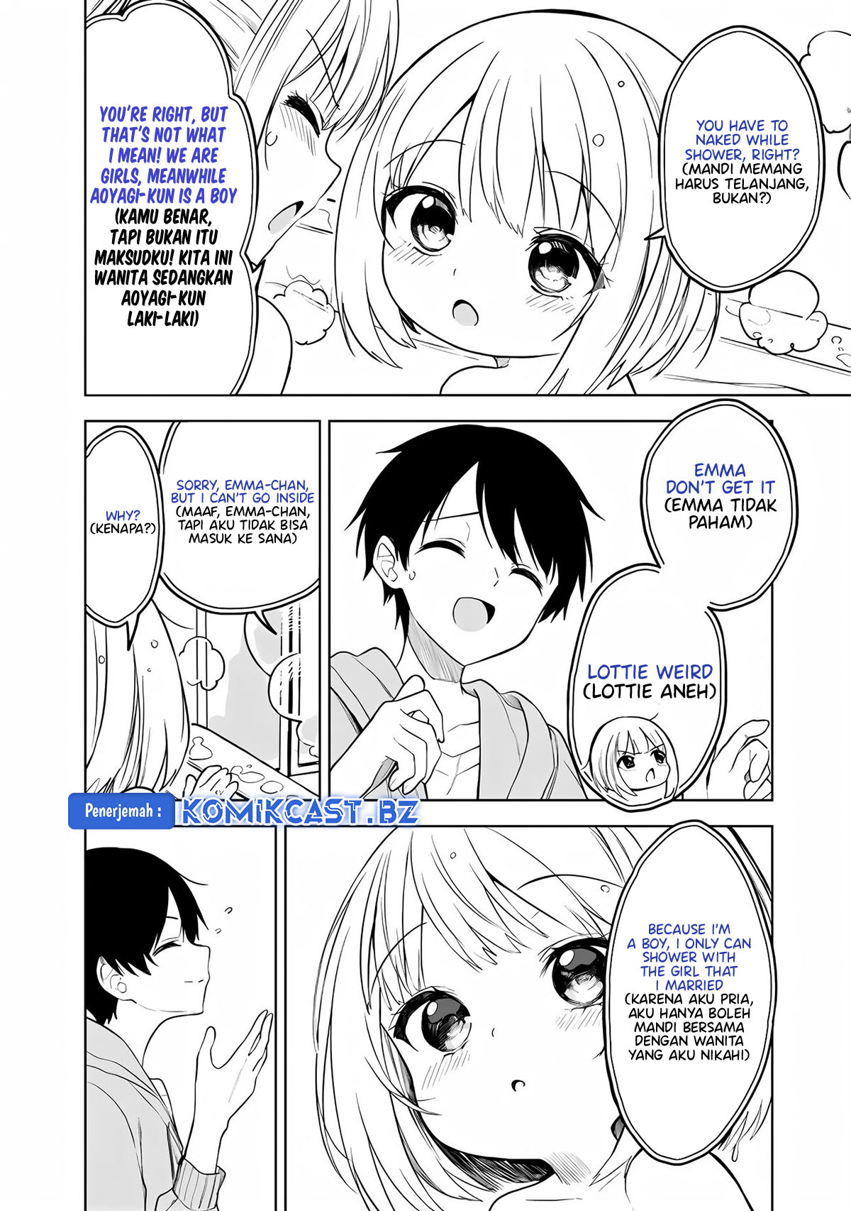 Maigo ni Natteita Youjo o Tasuketara, Otonari ni Sumu Bishoujo Ryuugakusei ga Ie ni Asobi ni Kuru You ni Natta Ken ni Tsuite Chapter 13 page 4