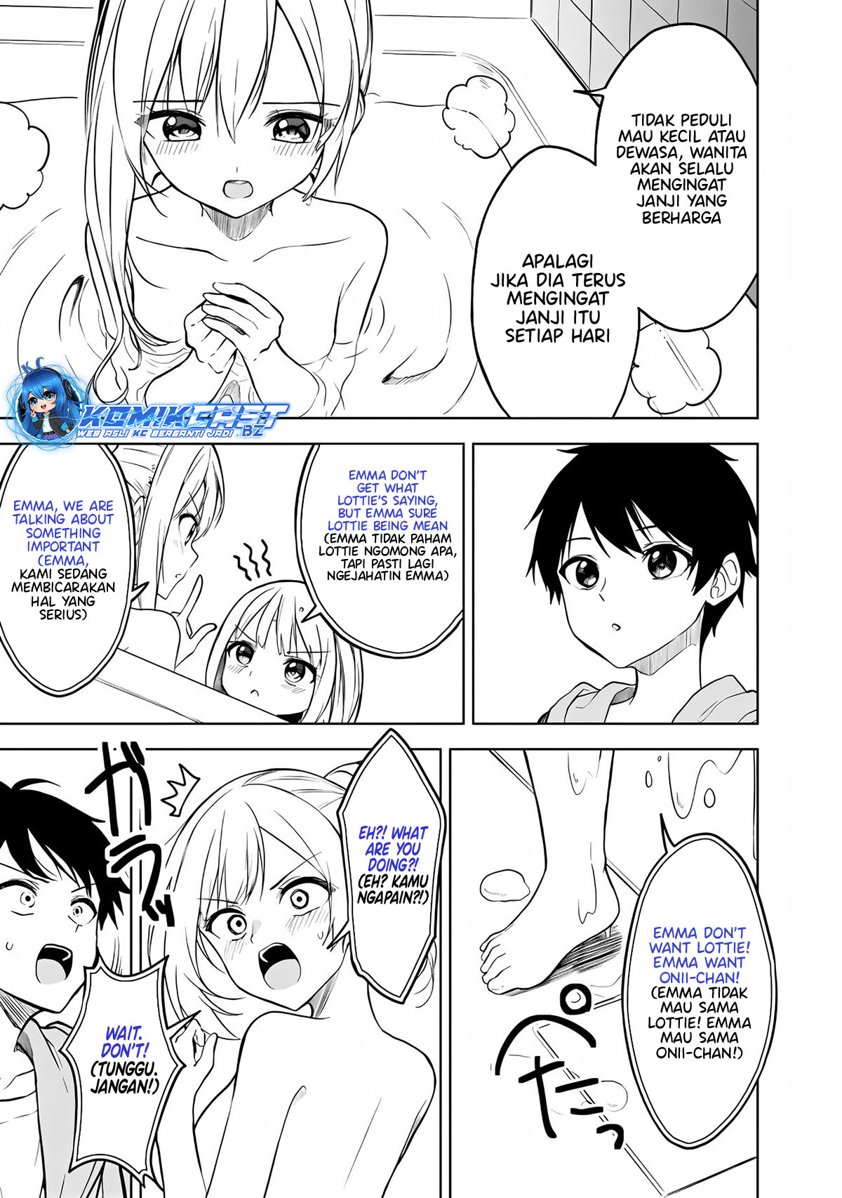 Maigo ni Natteita Youjo o Tasuketara, Otonari ni Sumu Bishoujo Ryuugakusei ga Ie ni Asobi ni Kuru You ni Natta Ken ni Tsuite Chapter 13 page 9