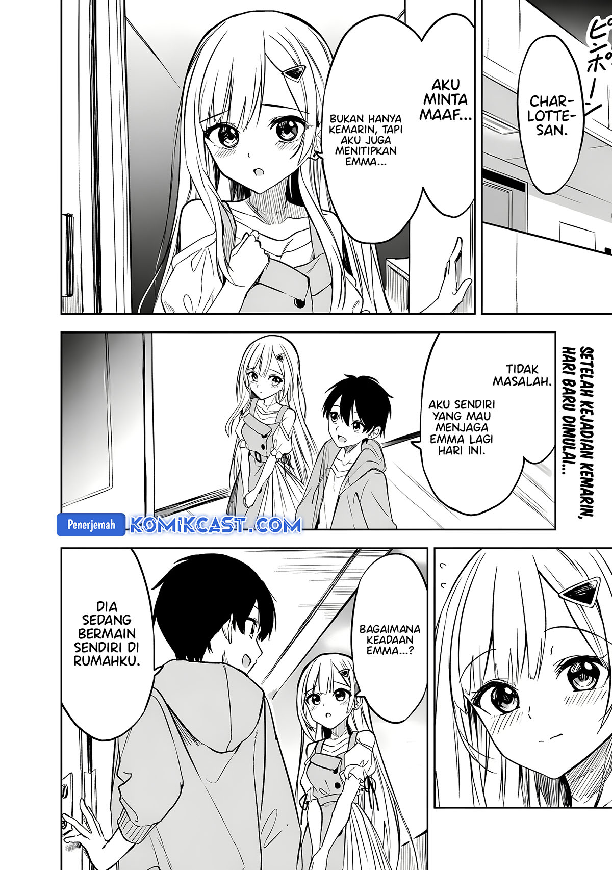 Maigo ni Natteita Youjo o Tasuketara, Otonari ni Sumu Bishoujo Ryuugakusei ga Ie ni Asobi ni Kuru You ni Natta Ken ni Tsuite Chapter 14 page 2