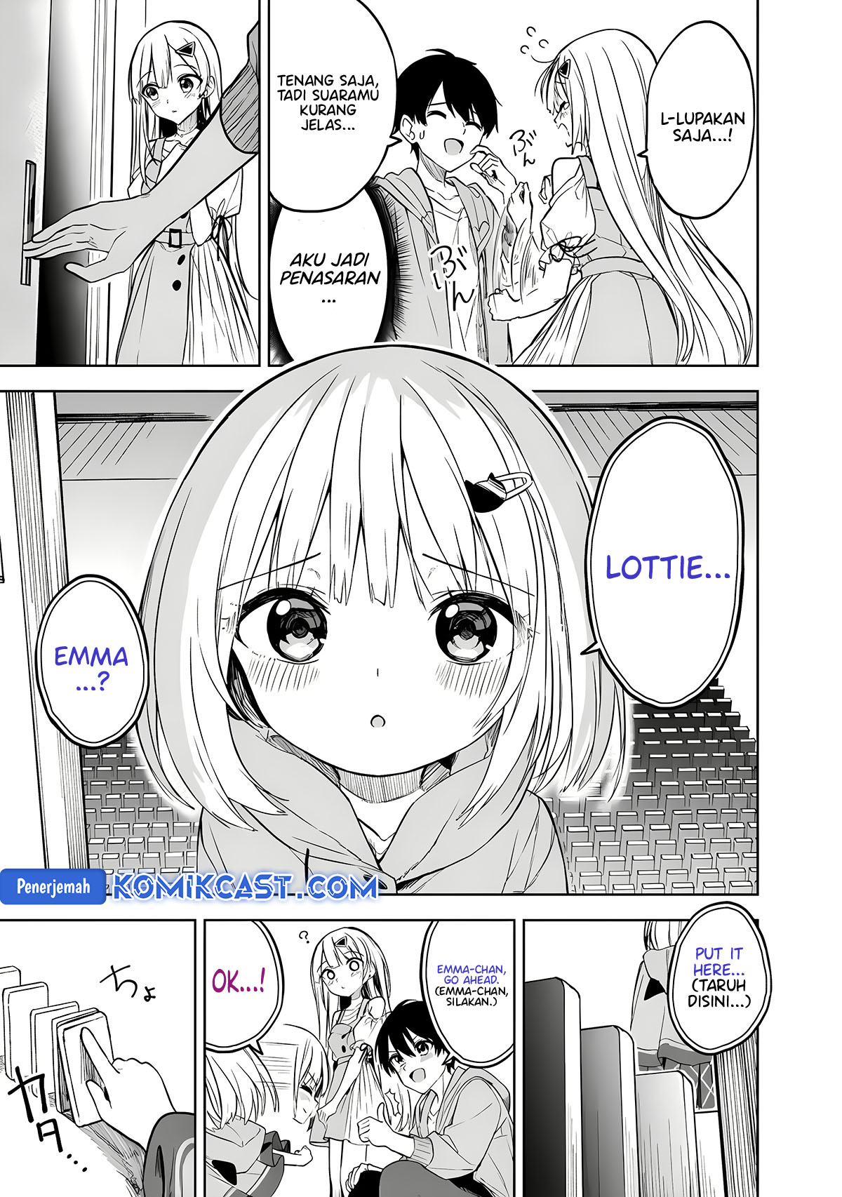 Maigo ni Natteita Youjo o Tasuketara, Otonari ni Sumu Bishoujo Ryuugakusei ga Ie ni Asobi ni Kuru You ni Natta Ken ni Tsuite Chapter 14 page 9