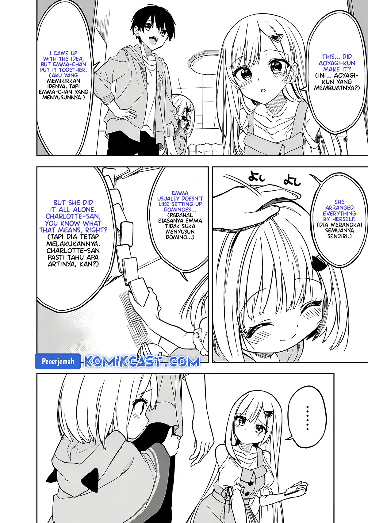 Maigo ni Natteita Youjo o Tasuketara, Otonari ni Sumu Bishoujo Ryuugakusei ga Ie ni Asobi ni Kuru You ni Natta Ken ni Tsuite Chapter 14 page 11