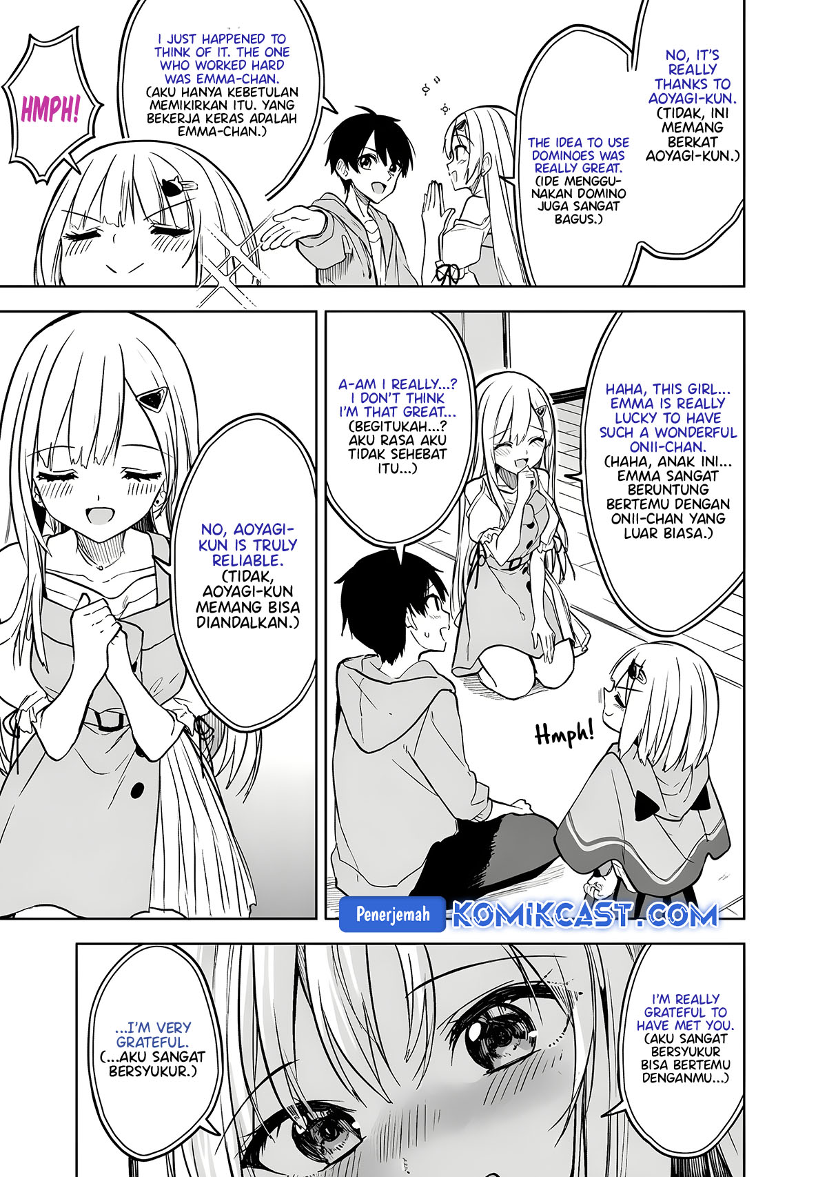 Maigo ni Natteita Youjo o Tasuketara, Otonari ni Sumu Bishoujo Ryuugakusei ga Ie ni Asobi ni Kuru You ni Natta Ken ni Tsuite Chapter 14 page 18