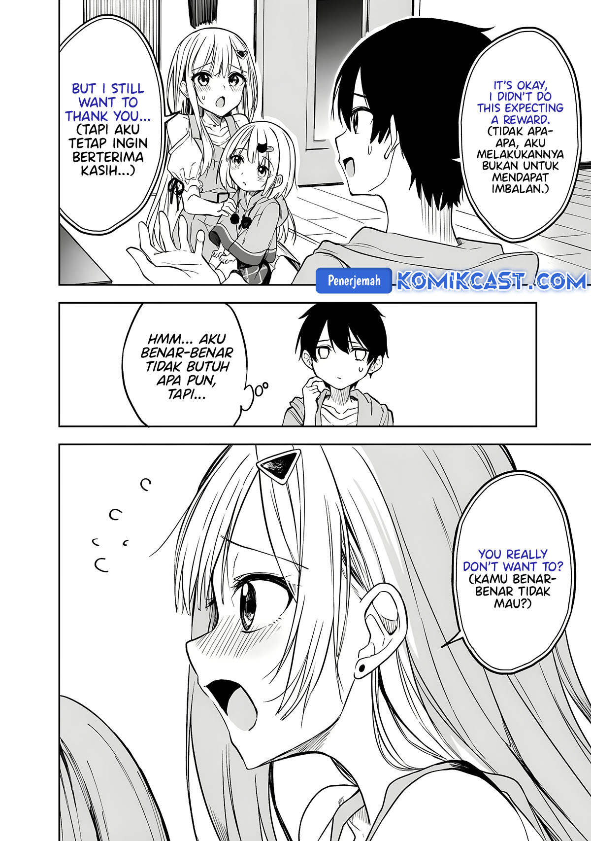 Maigo ni Natteita Youjo o Tasuketara, Otonari ni Sumu Bishoujo Ryuugakusei ga Ie ni Asobi ni Kuru You ni Natta Ken ni Tsuite Chapter 14 page 21