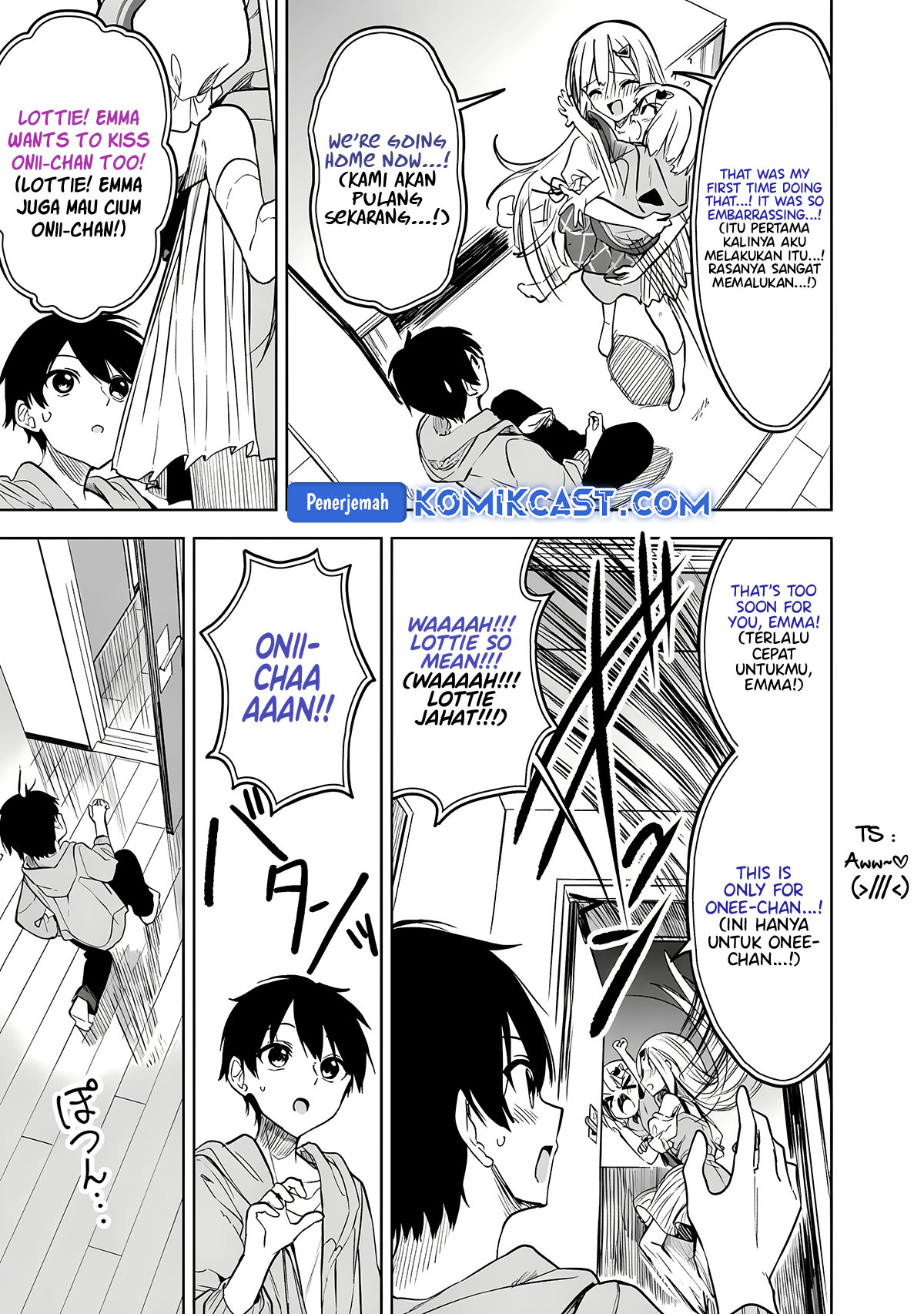 Maigo ni Natteita Youjo o Tasuketara, Otonari ni Sumu Bishoujo Ryuugakusei ga Ie ni Asobi ni Kuru You ni Natta Ken ni Tsuite Chapter 14 page 25