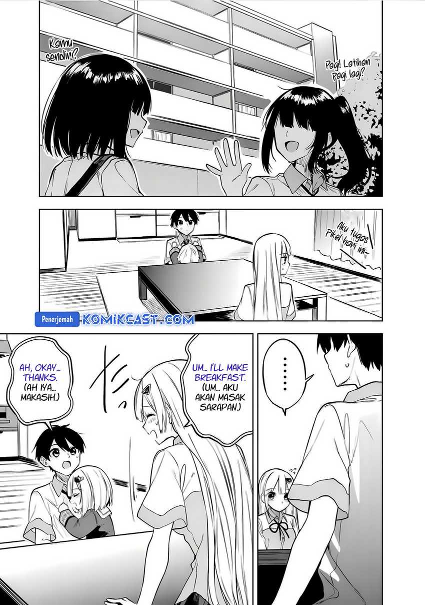 Maigo ni Natteita Youjo o Tasuketara, Otonari ni Sumu Bishoujo Ryuugakusei ga Ie ni Asobi ni Kuru You ni Natta Ken ni Tsuite Chapter 18 page 9