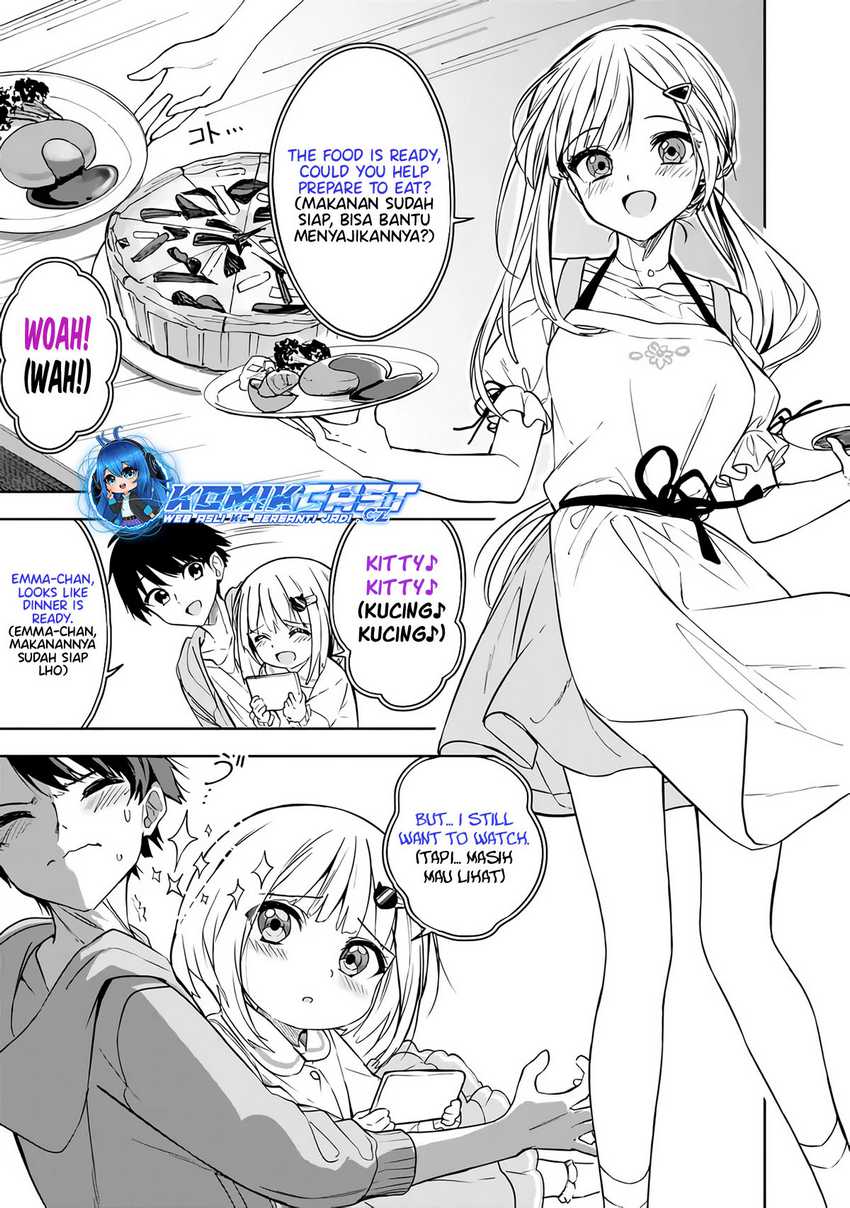 Maigo ni Natteita Youjo o Tasuketara, Otonari ni Sumu Bishoujo Ryuugakusei ga Ie ni Asobi ni Kuru You ni Natta Ken ni Tsuite Chapter 8 page 3